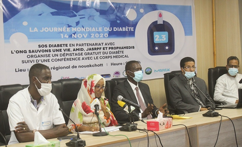  La Région de Nouakchott commémore la journée mondiale du Diabète