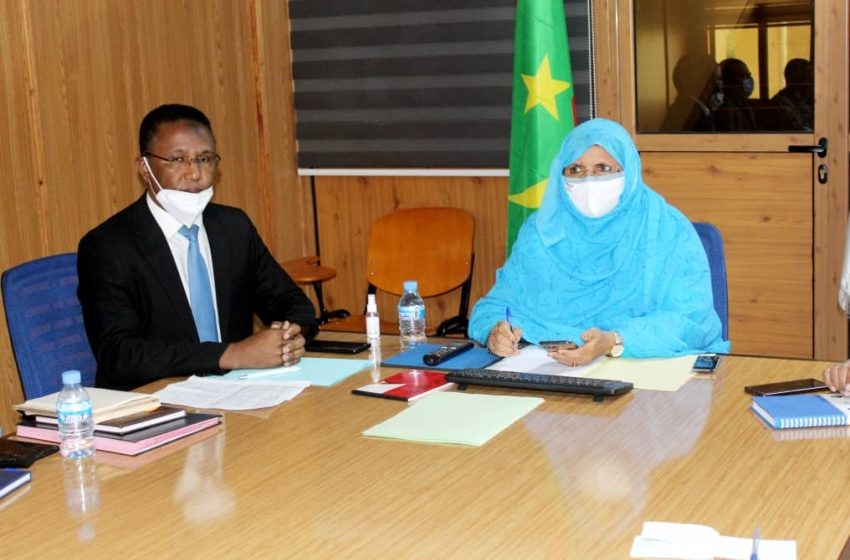  La Présidente de la Région de Nouakchott fait ses adieux à l’Ambassadeur de l’Union Européenne