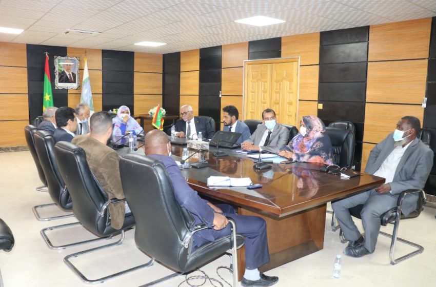  La Présidente de la Région de Nouakchott se réunit avec une mission du Bureau de la Formation Professionnelle et la redynamisation de l’emploi marocain