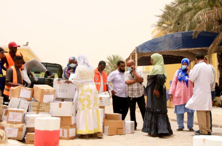  La Région de Nouakchott octroie du matériel médical et des compléments  nutritionnels