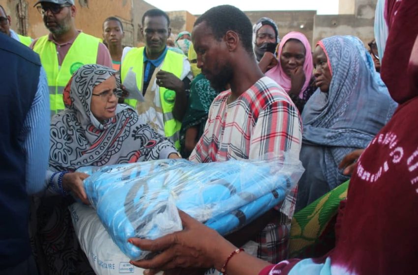  La Région de Nouakchott intervient dans les quartiers sinistrés