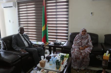 La Présidente de la Région de Nouakchott reçoit une délégation de l’organisation de Cités et Gouvernements Locaux Unis-Afrique (CGLU-A)