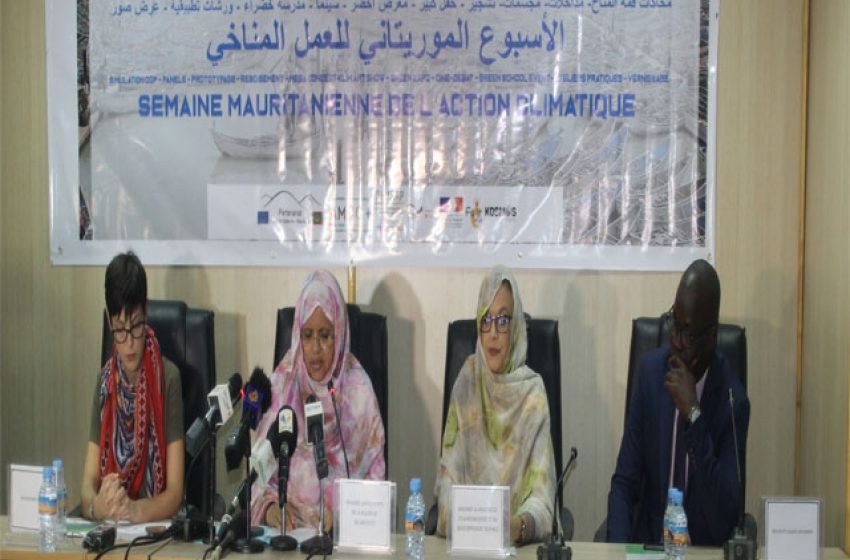  انطلاقة الأسبوع الموريتاني للعمل المناخي