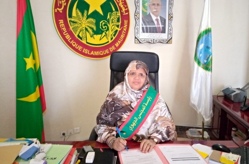  رئيسة جهة نواكشوط تعود إلى العاصمة نواكشوط