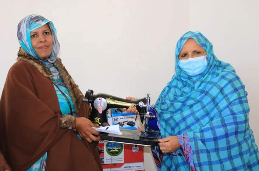  جهة نواكشوط، تقدم هدية لاتحاد تعاونيات الوفاق