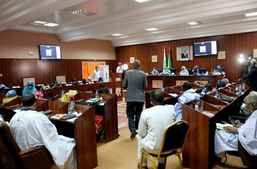  الدورة الأولى العادية للمجلس الجهوي لمدينة نواكشوط للسنة 2021