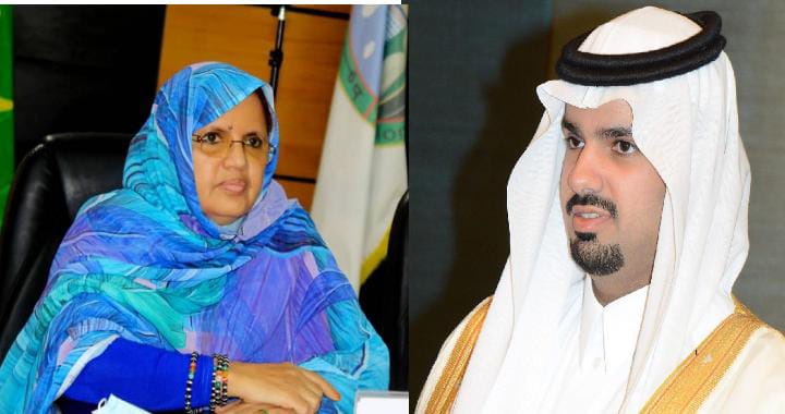  رئيسة جهة نواكشوط تجري لقاء مع أمين منطقة الرياض 