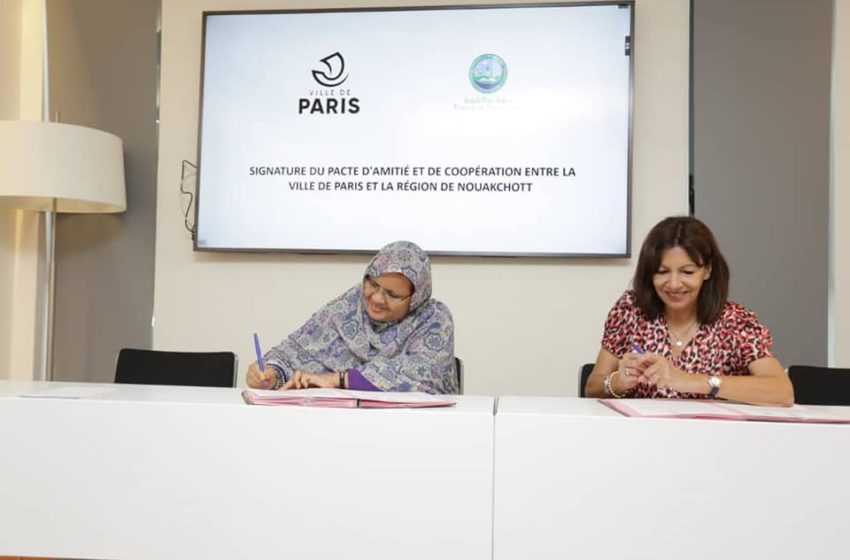  توقيع ميثاق صداقة وتعاون بين جهة نواكشوط ومدينة باريس